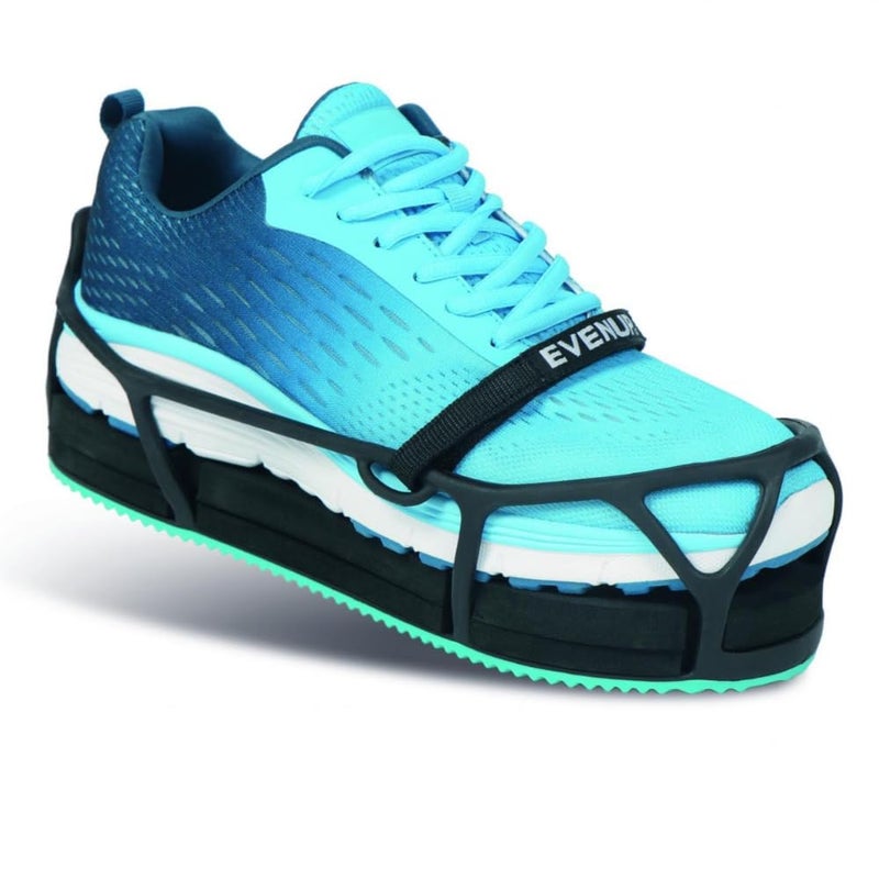 EVENup The Authentic Shoe Balancer Size X-Large for use with Walking Boot or leg length discrepancy. Improves your gait using a variety of height adjustments. - Image 1